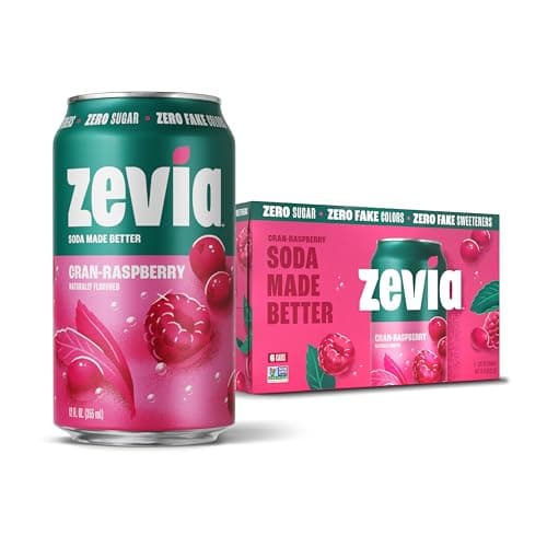 Zevia Zero Sugar Soda, Cran-Ra...t Verified, Gluten-Free, Vegan