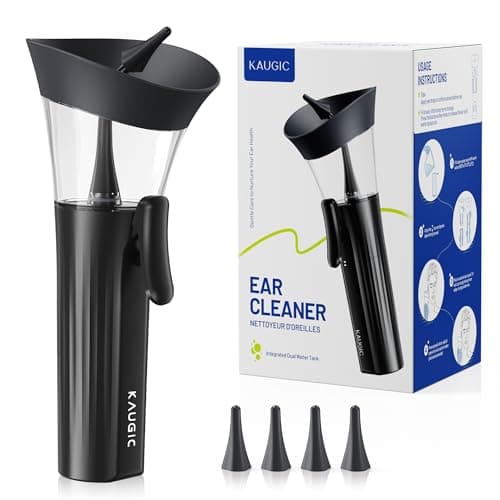 KAUGIC One-Hand Ear Wax Removal Kit Manual Ear Irrigation Flushing System $12.50