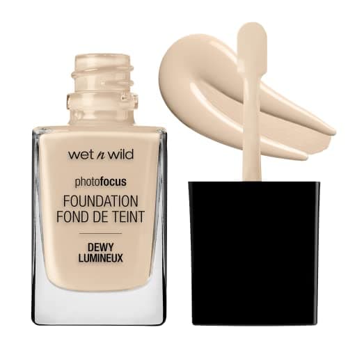 wet n wild Photo Focus Dewy Li... Foundation Makeup, Soft Ivory