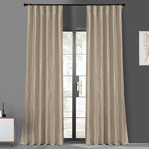 HPD Half Price Drapes Blackout...TCH-BO130907-84, Antique Beige