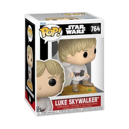 Funko Pop Star Wars: Luke Skywalker - Collectable Vinyl Figure - Gift Idea - Official Merchandise - Toys for Kids & Adults - Sci-Fi Fans - Model Figure for Collectors and Display