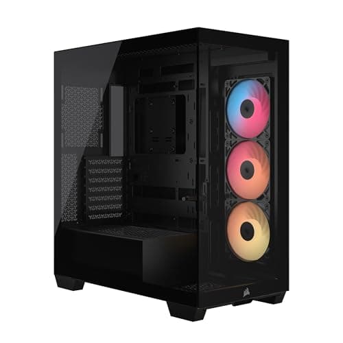 [AC] $74.99* | CORSAIR 3500X RS-R ARGB Mid-Tower PC Case w/ 3x RS120-R ARGB Fans (Black) at Amazon