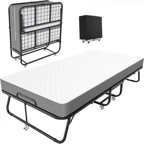 INTERGREAT Folding Bed with Ma...or Guest Room, Small Apartment