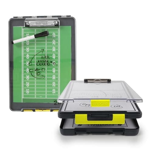 Dexas Clearview Clipcase Clipboard (13.75" x 9.5", Gray/Yellow) $15.30 + Free Shipping w/ Prime or on $35+