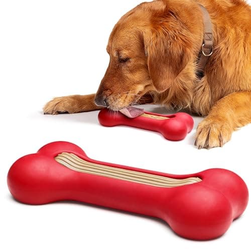 GoSports Pets PupsCream Frozen...elps Keep Dogs Busy, Red Large