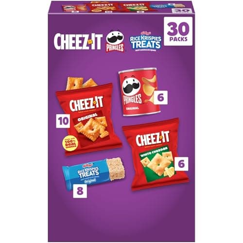 Kellogg’s Snacks 30-Count Variety Pack Just $7 Shipped for Amazon Prime Members