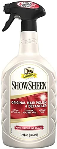 Absorbine, Showsheen Showering...tangler Spray, 32 fl oz, White