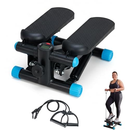 Aidoly Stair Stepper with Resi...00LBS Capacity, Black and Blue