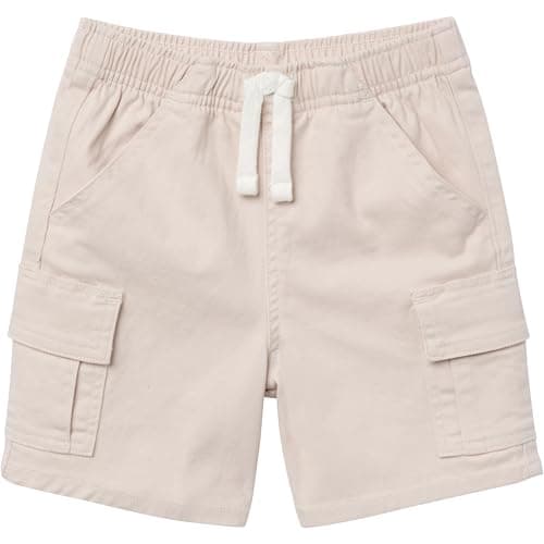 Gerber Toddler Boys' Cargo Shorts, Tan, 4T
