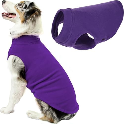 Gooby - Stretch Fleece Vest, P...ter for Dogs, Violet, 5X-Large