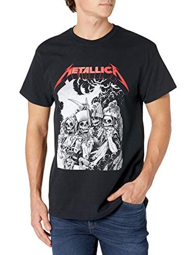 Metallica mens Metallica Limit...shirt T Shirt, Black, Large US