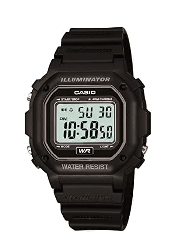 42mm Casio Men's Digital Illuminator Sport Watch (Black Resin) $17.95
