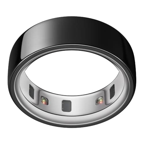 Oura Ring 4 - Black - Size 12 ... Buy, Android & iOS Compatible