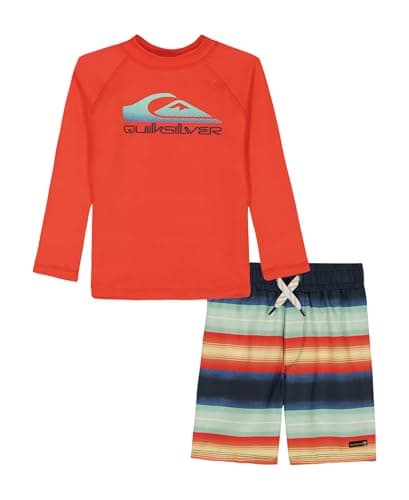 Quiksilver 2 PC Swim Shirt/Short
