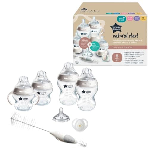 Tommee Tippee Natural Start Ba..., 1x 0-6 Month Pacifier, Clear