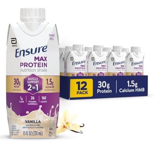 Ensure Max Protein Shake | 2-i... | Vanilla | 11 fl oz, 12 pack