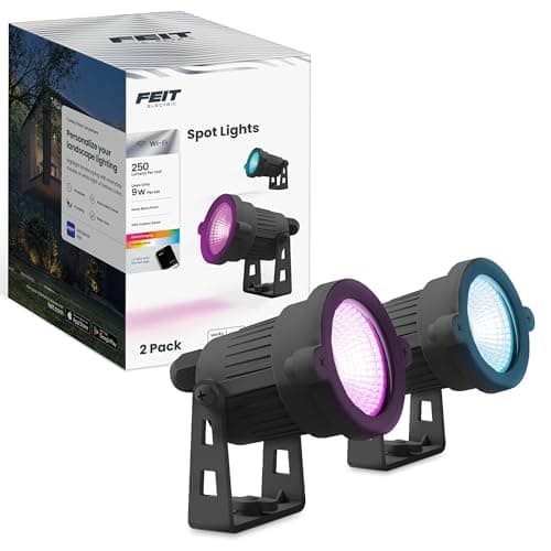 Feit Electric Smart Color Chan...rolled, SPOT/RGBW/AG/2, 2-Pack