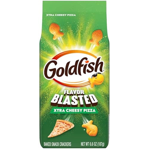 6.6-oz Goldfish Flavor Blasted Xtra Cheesy Pizza Cheese Crackers $1.75 w/ S&S