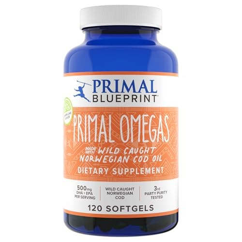 Primal Blueprint Primal Omegas...id Daily Supplement, 120 Count