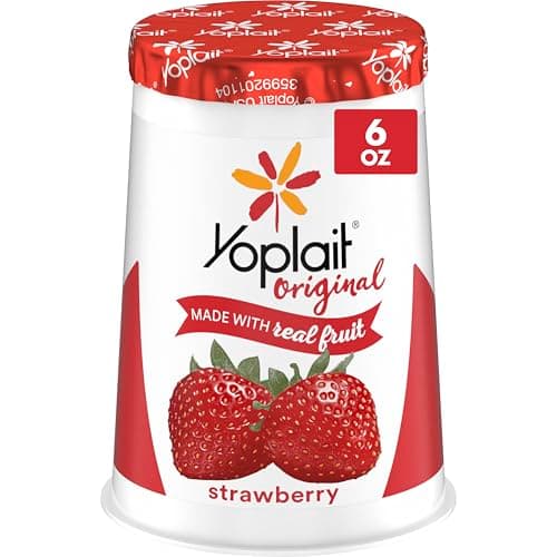 Yoplait Original Low Fat Straw...up, Made with Real Fruit, 6 oz