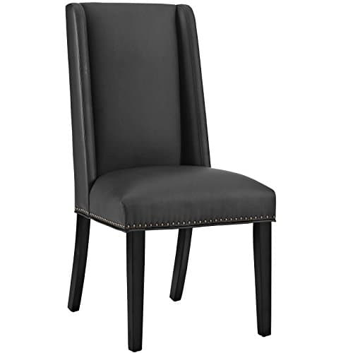 Modway MO- Baron Modern Tall B...holstered, Dining Chair, Black