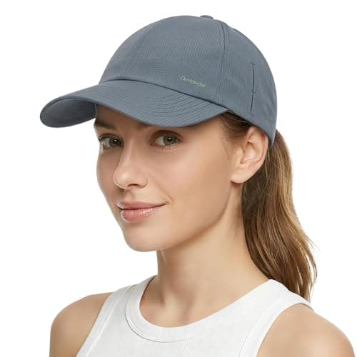 OnWander Lightweight Golf Hat for Women Men, UPF 80+ Sun Protection Cap, Breathable Quick-Dry Baseball Cap for Running Sport