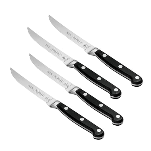 Tramontina Pro Series 4 Piece ... Inch Serrated Steak Knife Set