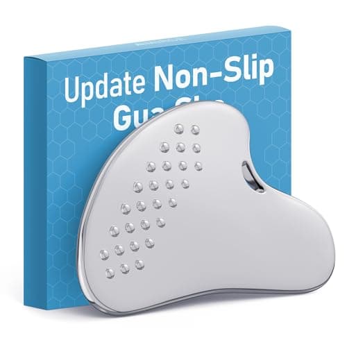 Amirce Stainless Steel Gua Sha Tool with Non-Slip Grip