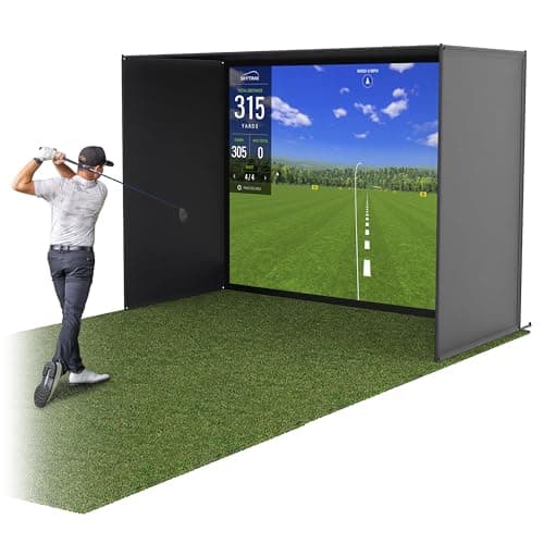 GoSports 10 x 8 ft Golf Simula...Frame and HD Impact Screen Kit