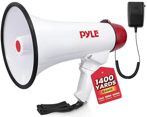 Pyle 40W Megaphone Bullhorn PA Speaker for $20 + free shipping w/ Prime