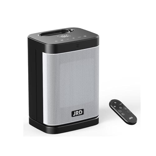 JRD 1500W Ceramic Indoor Electric Oscillating Heater w/ Remote $14.99 + Free Shipping w/ Prime or on $35+