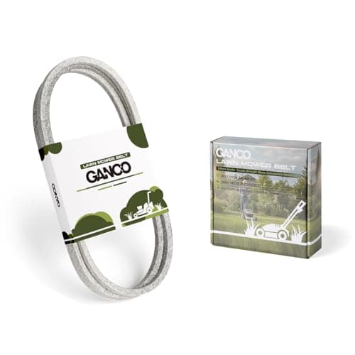 GANCO 607400 603907 Pump Drive Belt Mower Replacement Part for Hustler Raptor, Raptor Limited, Raptor SD, Raptor SDX Mowers, 1/2 Inch x 50.75 Inch