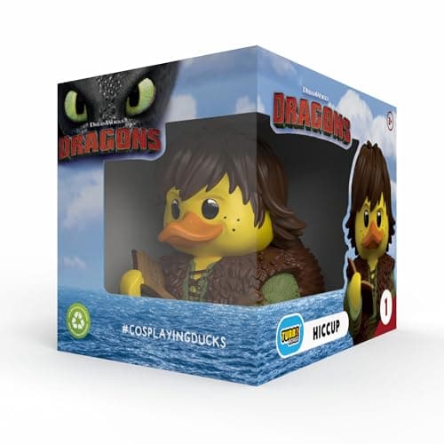 TUBBZ Boxed Edition: How to Train Your Dragon - Hiccup Cosplaying Rubber Duck Vinyl Figure