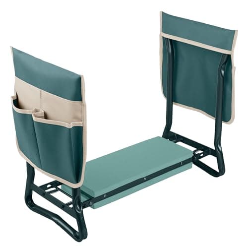 Garden Kneeler and Seat - 2-in...parents by Pure Garden (Green)