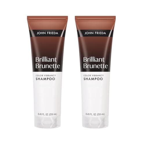John Frieda Brilliant Brunette...Shampoo, 8.45 Fl Oz, Pack of 2