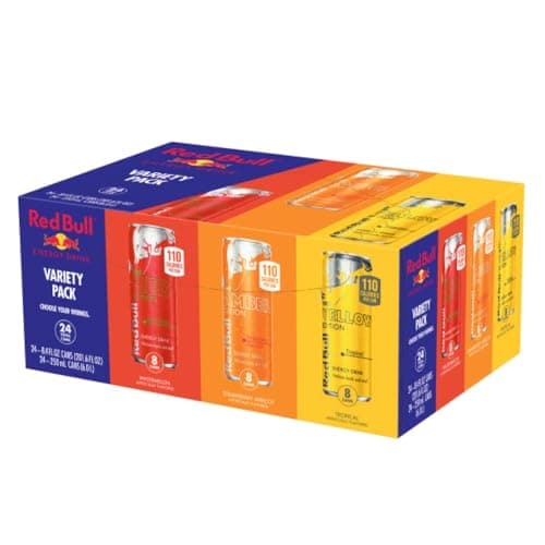 Red Bull Energy Variety Drink 24-Pack Just $24.50 Shipped on Amazon (Only $1 Per Can!)