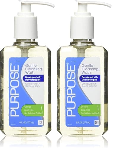 Purpose Gentle Cleansing Wash ...tle, 6 Fluid Ounce (Pack of 2)