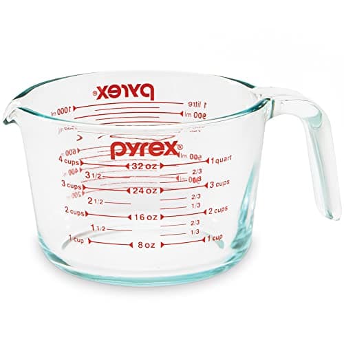 Pyrex 4-Cup Glass Measuring Cu... Safe, Essential Kitchen Tools