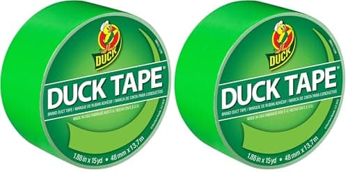 Duck Brand 1265018 Color Duct ...s, Ro, Single Roll (Pack of 2)