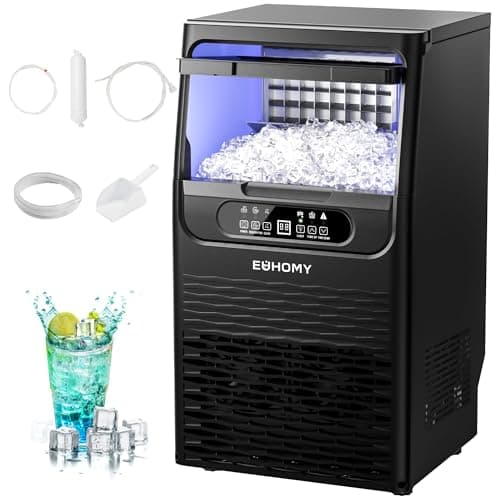 EUHOMY Commercial Ice Maker Ma...e for Home/Bar/Cafe/Restaurant