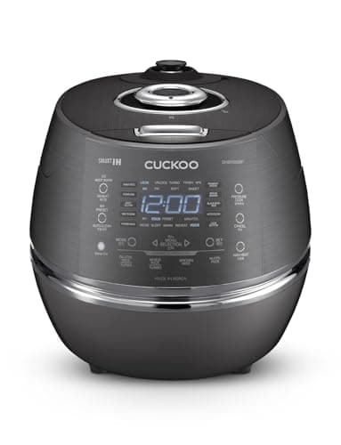 CUCKOO High Pressure Rice Cooker, Dark Gray (CRP-DHSR0609FD) $279.93