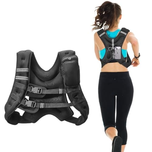 VEVOR Weighted Vest, 20 lbs We...ging, Fitness, and Weight Loss