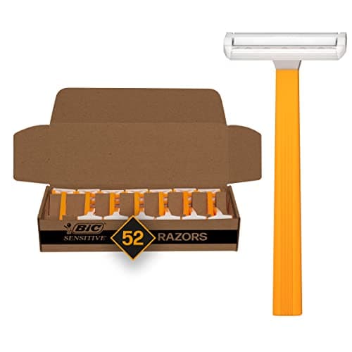 Select Accounts: 52-Count BIC Sensitive Men's Disposable 1-Blade Razors $6.16 w/ S&S + Free Shipping