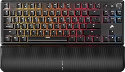 Corsair K70 CORE TKL Wireless RGB Mechanical Gaming Keyboard w/ Pre-Lubed MLX Red v2 Linear Switches (Black) $83.99 + Free Shipping