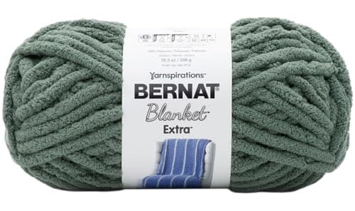 Yarn Blanket Extra Smoky GRN