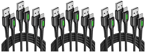 INIU USB to C Cable, 9 Packs 3...S10 S9 Google Pixel LG Android