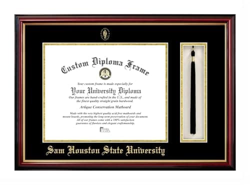 Campus Images Sam Houston State Tassel Box and Diploma Frame