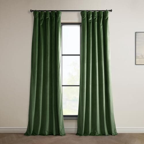 HPD Half Price Drapes Heritage... x 108L, (1 Panel), Eden Green