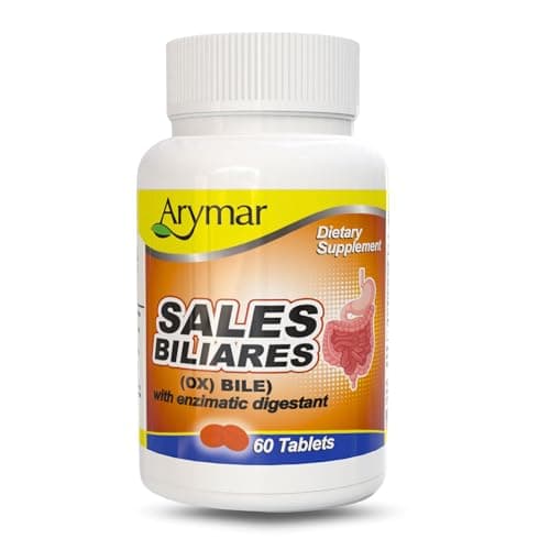 Arymar Sales Biliares Ox Bile with Digestive Enyzmes 60 Tabs