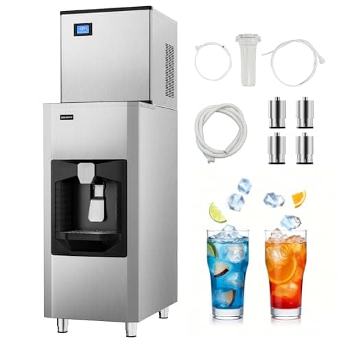 EUHOMY Commercial Ice Maker Ma... for Hotel/Restaurant/Business